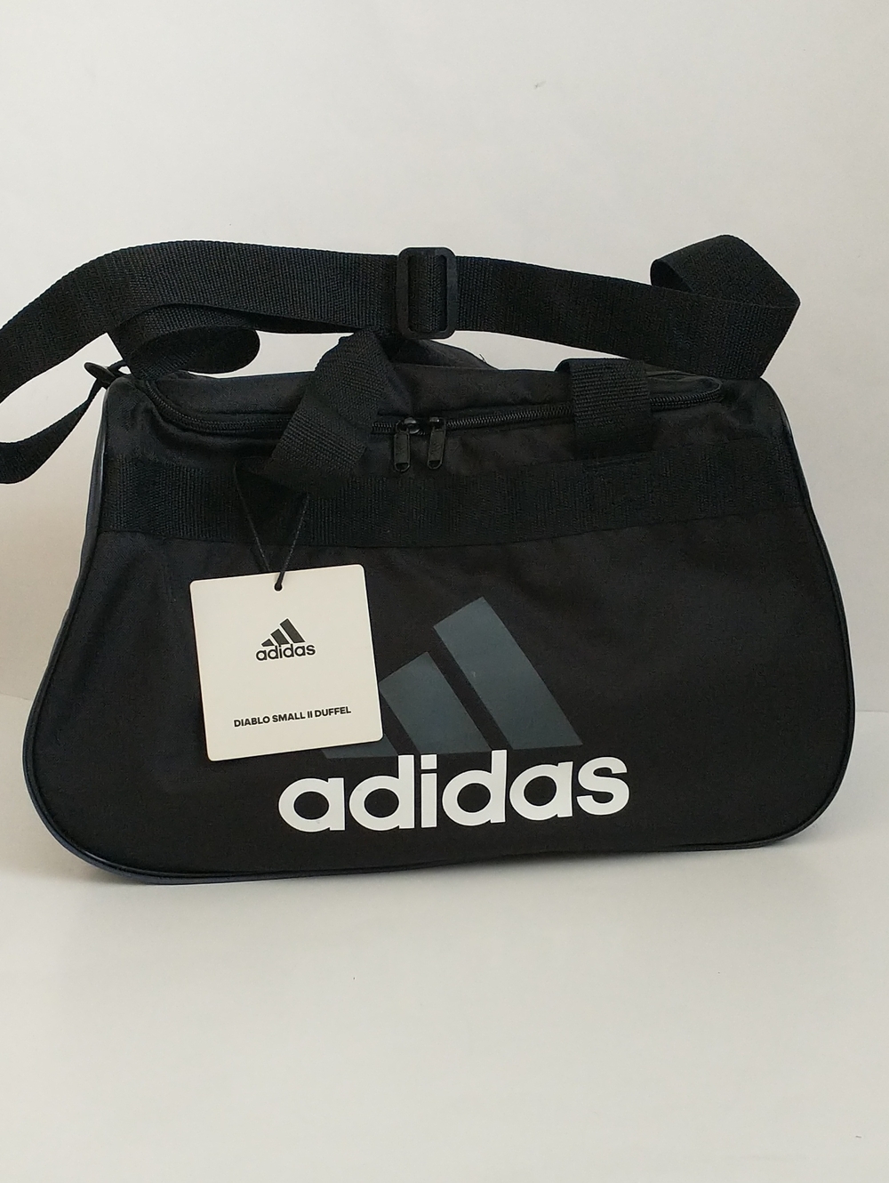 NEW Adidas DIABLO SMALL II Duffel Bag with White Logo